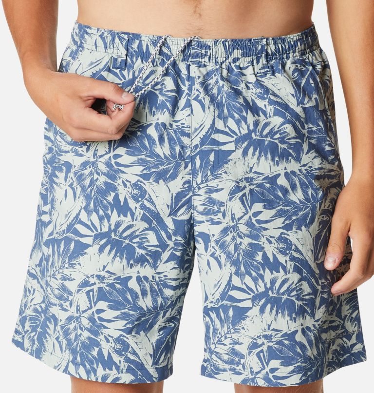 Men's Columbia PFG Super Backcast Water Shorts Blue | CA-I630L