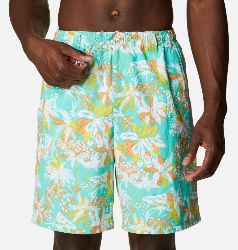 Men's Columbia PFG Super Backcast Water Shorts Flower | CA-LLA34