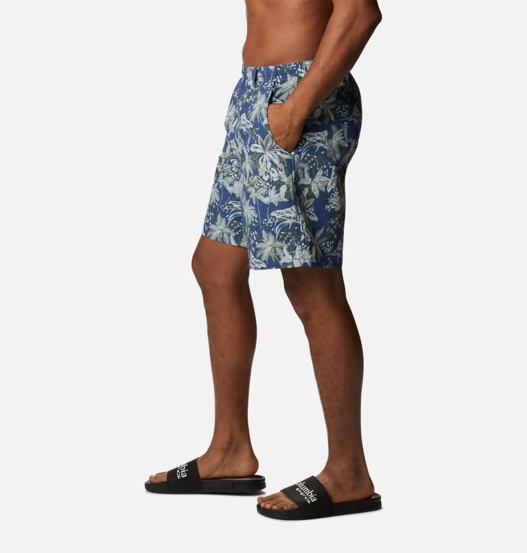 Men's Columbia PFG Super Backcast Water Shorts Flower | CA-P1L53