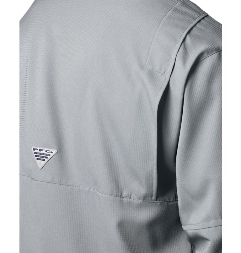 Men's Columbia PFG Tamiami II Long Sleeve Shirts Grey | CA-V4C38