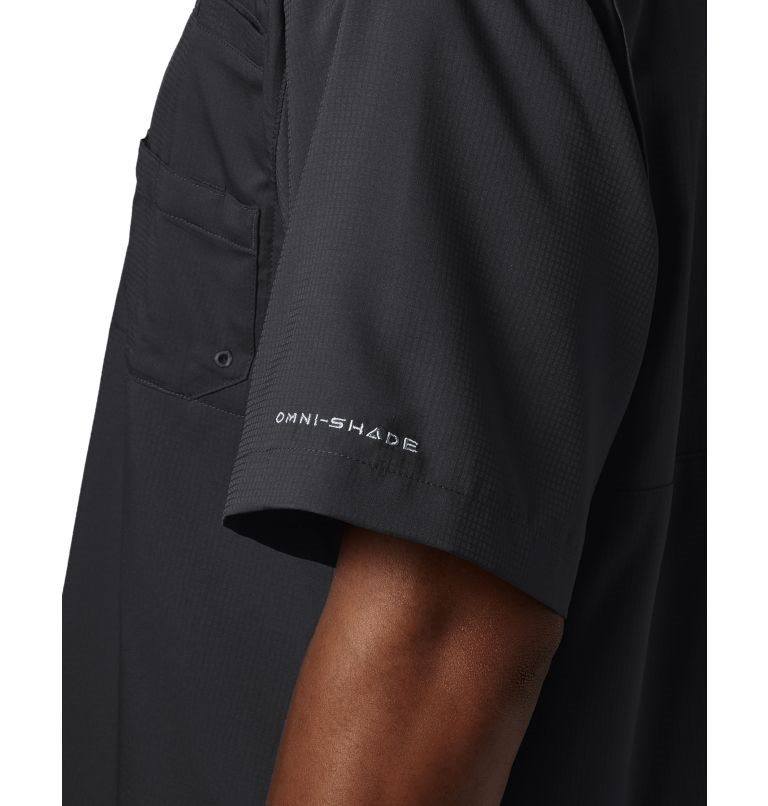 Men's Columbia PFG Tamiami II Short Sleeve Shirts Black | CA-VC085