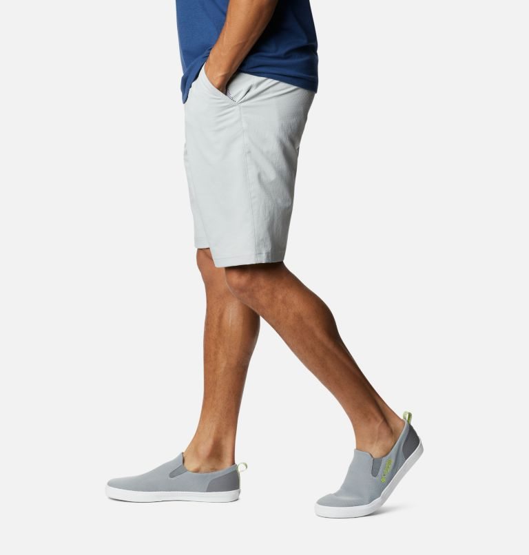 Men's Columbia PFG Tamiami Shorts Light Grey | CA-R4A63