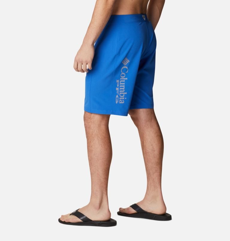Men's Columbia PFG Terminal Tackle Board Shorts Blue | CA-E46A0