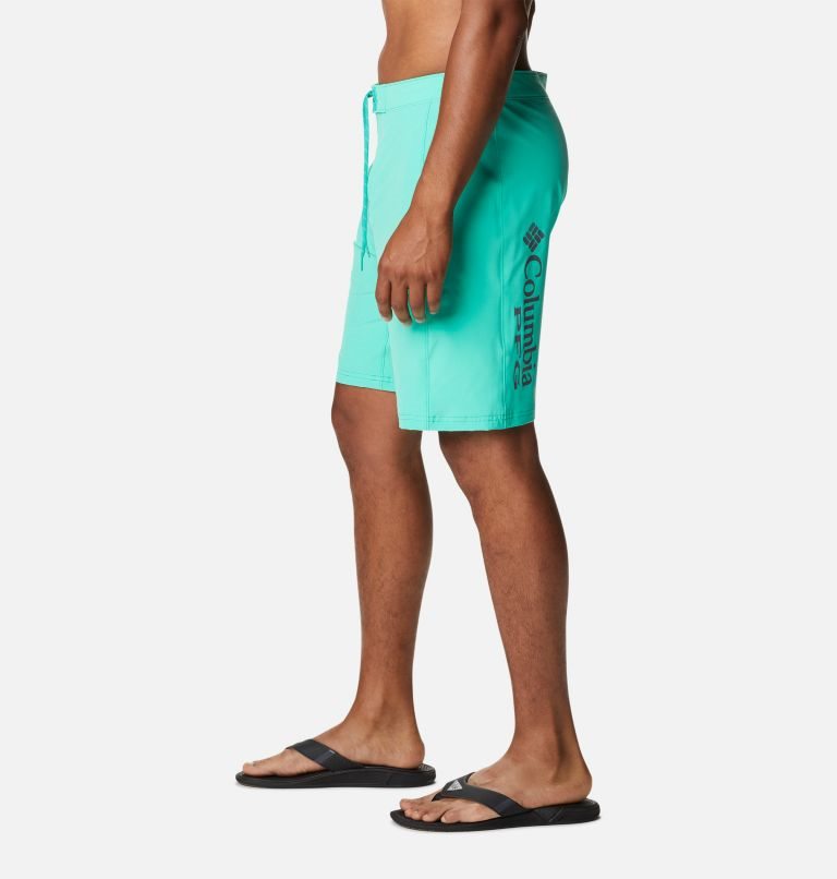 Men's Columbia PFG Terminal Tackle Board Shorts Turquoise | CA-Z6583