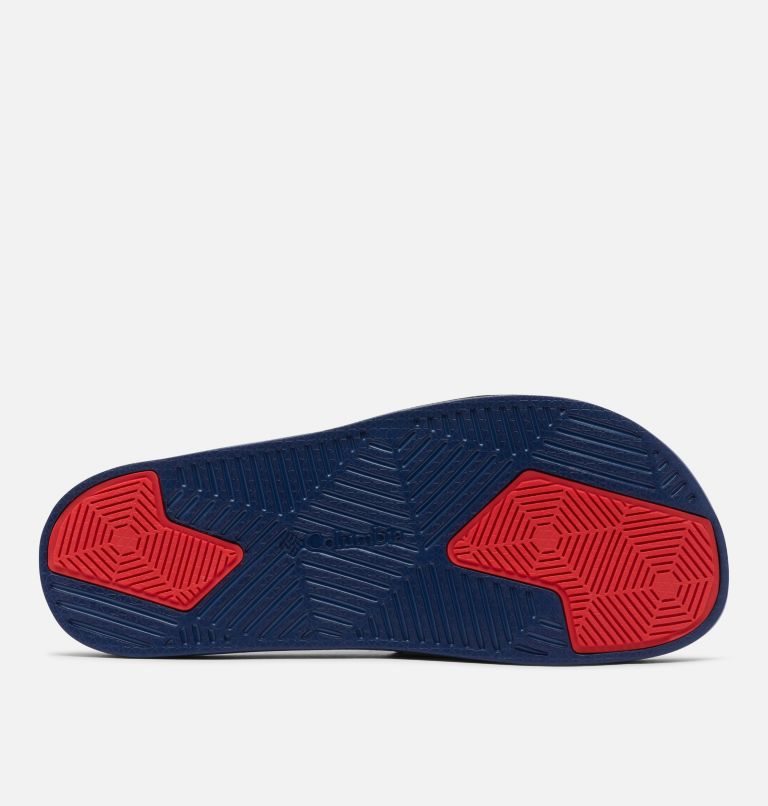 Men's Columbia PFG Tidal Ray Slides Blue | CA-V65C4