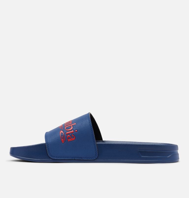 Men's Columbia PFG Tidal Ray Slides Blue | CA-V65C4