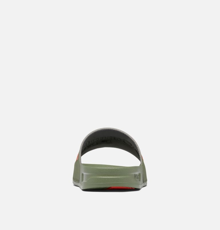 Men's Columbia PFG Tidal Ray Slides Olive | CA-C60A8