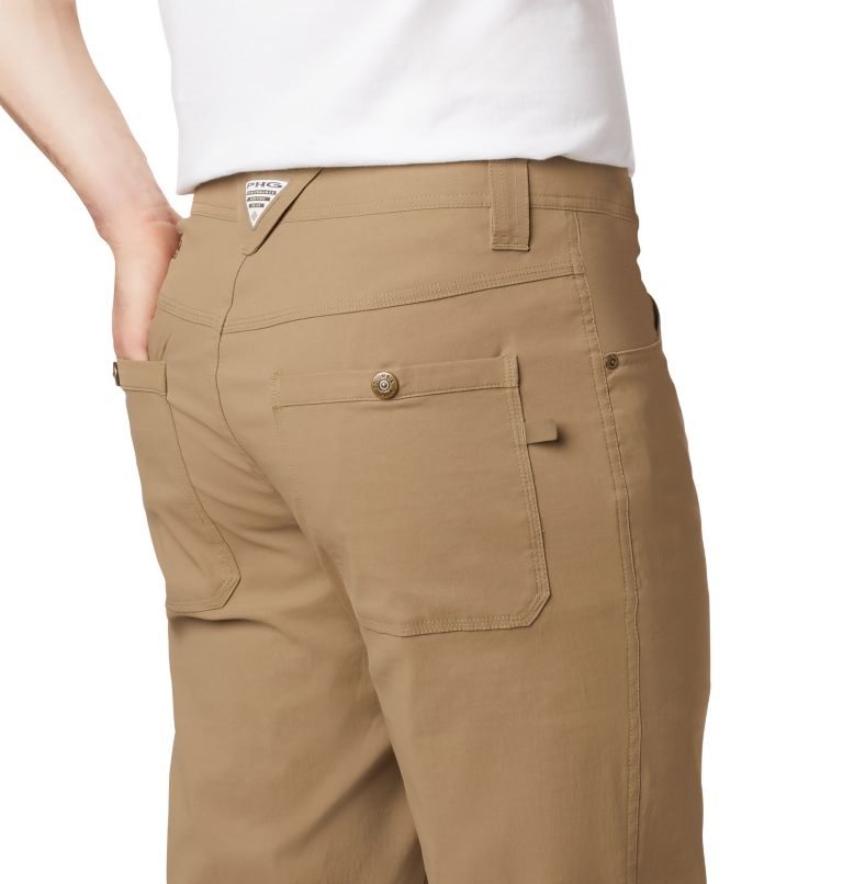 Men's Columbia PHG Bucktail Pants Khaki | CA-O834L