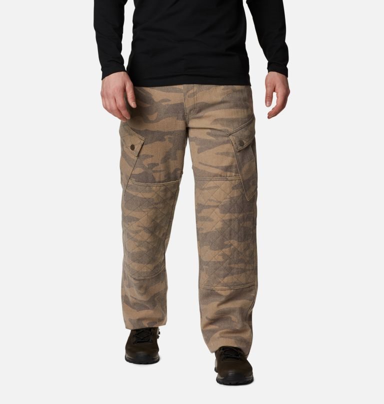 Men\'s Columbia PHG Gallatin Wool Pants Camo | CA-L61C5