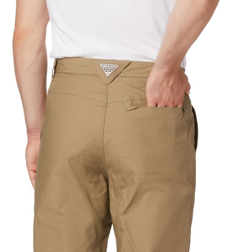 Men's Columbia PHG Ptarmigan Pants Khaki | CA-ZA81L