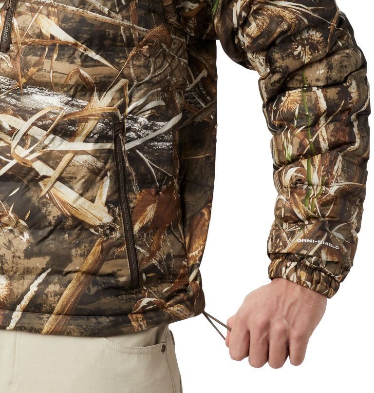 Men's Columbia PHG Widgeon Wader Heat Seal Liner Jackets Olive | CA-L5436