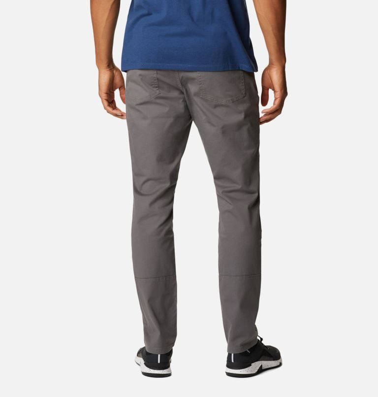 Men's Columbia Pacific Ridge 5 Pocket Pants Dark Grey | CA-D516A