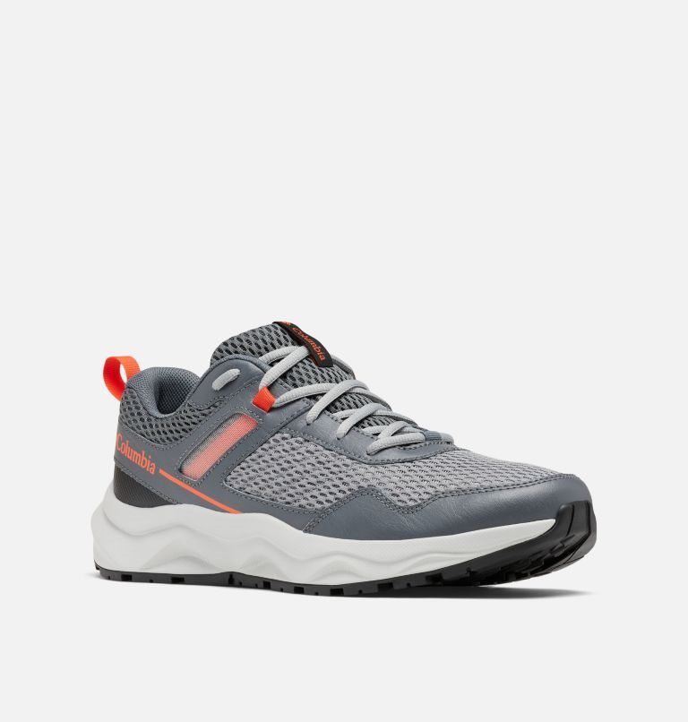 Men's Columbia Plateau Hiking Shoes Grey | CA-TL134
