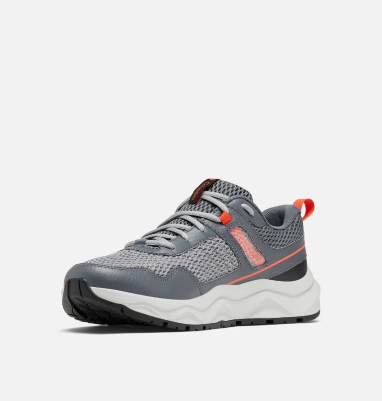 Men's Columbia Plateau Hiking Shoes Grey | CA-TL134