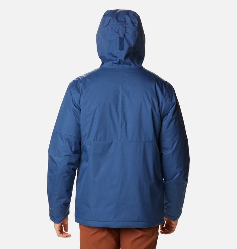 Men's Columbia Point Park Insulated Jackets Navy | CA-I18LA