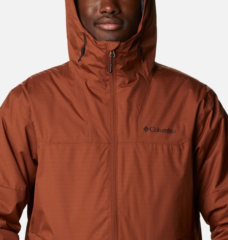Men's Columbia Point Park Insulated Jackets Brown | CA-KC80L