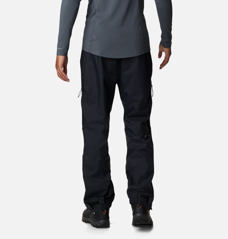 Men's Columbia Pouring Adventure 2L Rain Pants Black | CA-S6458