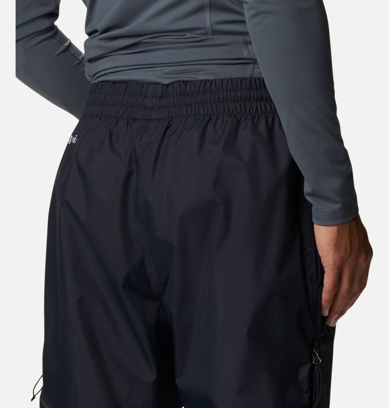 Men's Columbia Pouring Adventure 2L Rain Pants Black | CA-S6458