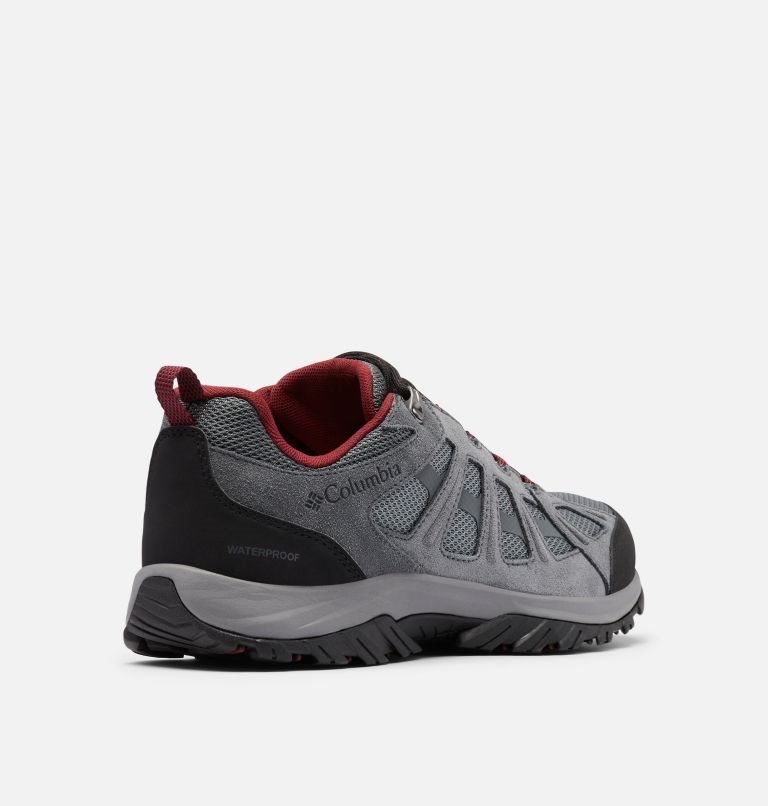 Men's Columbia Redmond III Waterproof Hiking Shoes Grey | CA-O143C