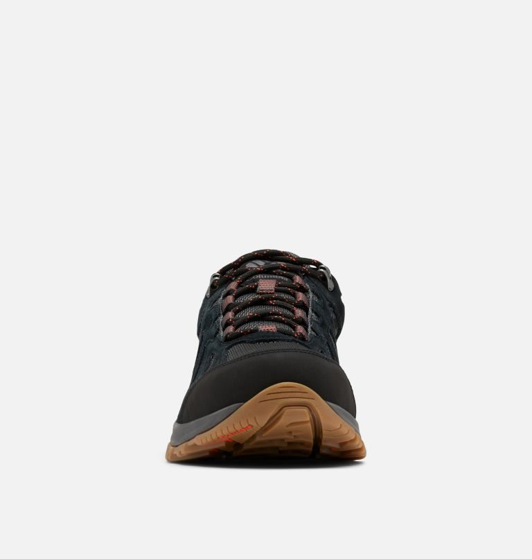 Men's Columbia Redmond III Waterproof Hiking Shoes Black | CA-Q8013