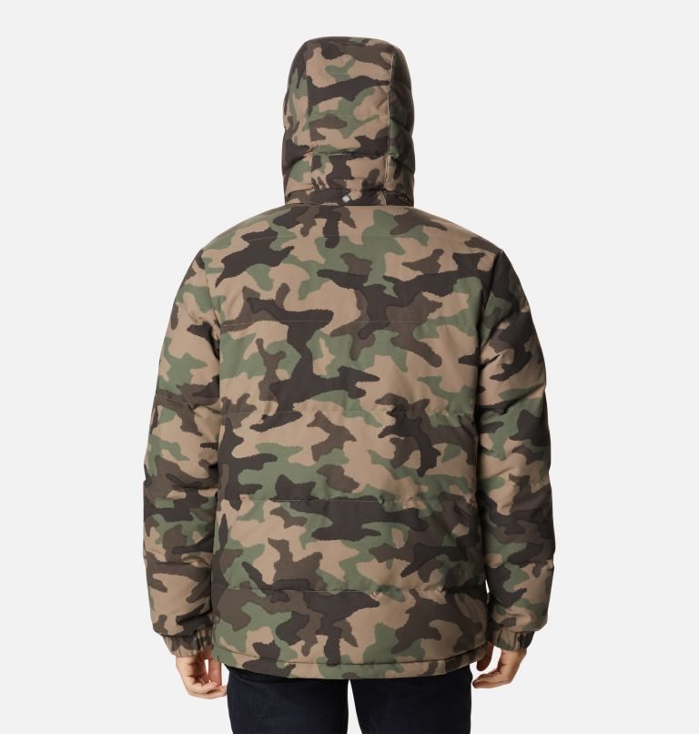 Men's Columbia Rockfall II Omni-Heat Infinity Down Jackets Camo | CA-D84CL