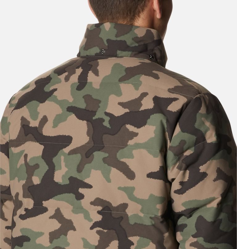 Men's Columbia Rockfall II Omni-Heat Infinity Down Jackets Camo | CA-D84CL