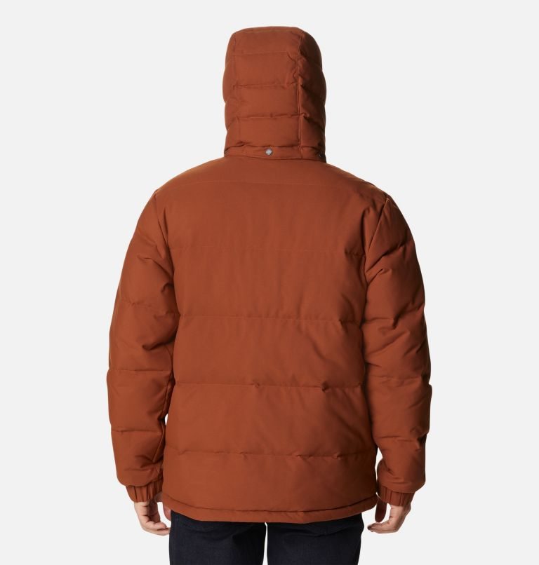 Men's Columbia Rockfall II Omni-Heat Infinity Down Jackets Brown | CA-I35C4