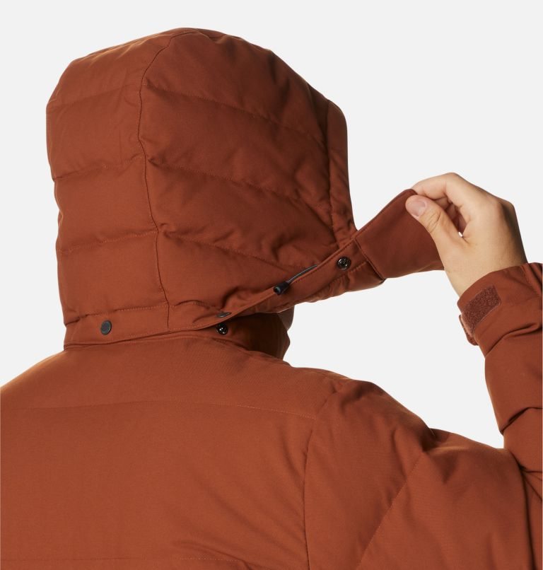 Men's Columbia Rockfall II Omni-Heat Infinity Down Jackets Brown | CA-I35C4