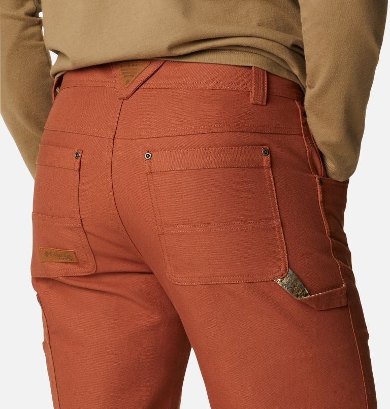 Men's Columbia Roughtail Field Pants Brown | CA-D8360