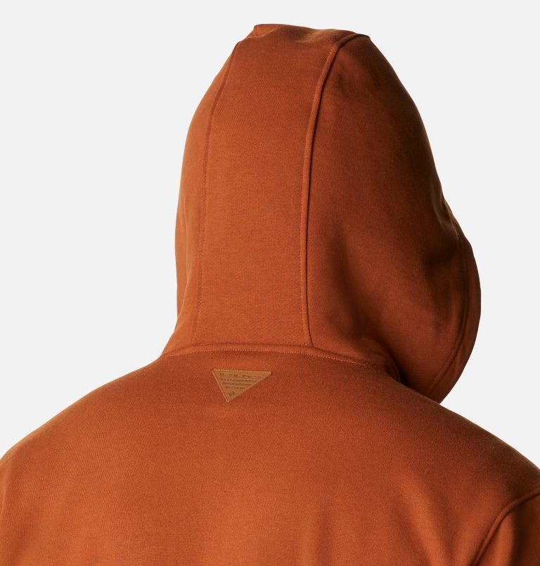 Men's Columbia Roughtail Sherpa Lined Field Hoodie Brown | CA-F853A
