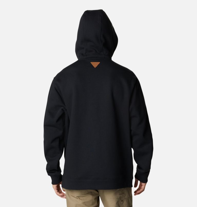 Men's Columbia Roughtail Sherpa Lined Field Hoodie Black | CA-UAC43
