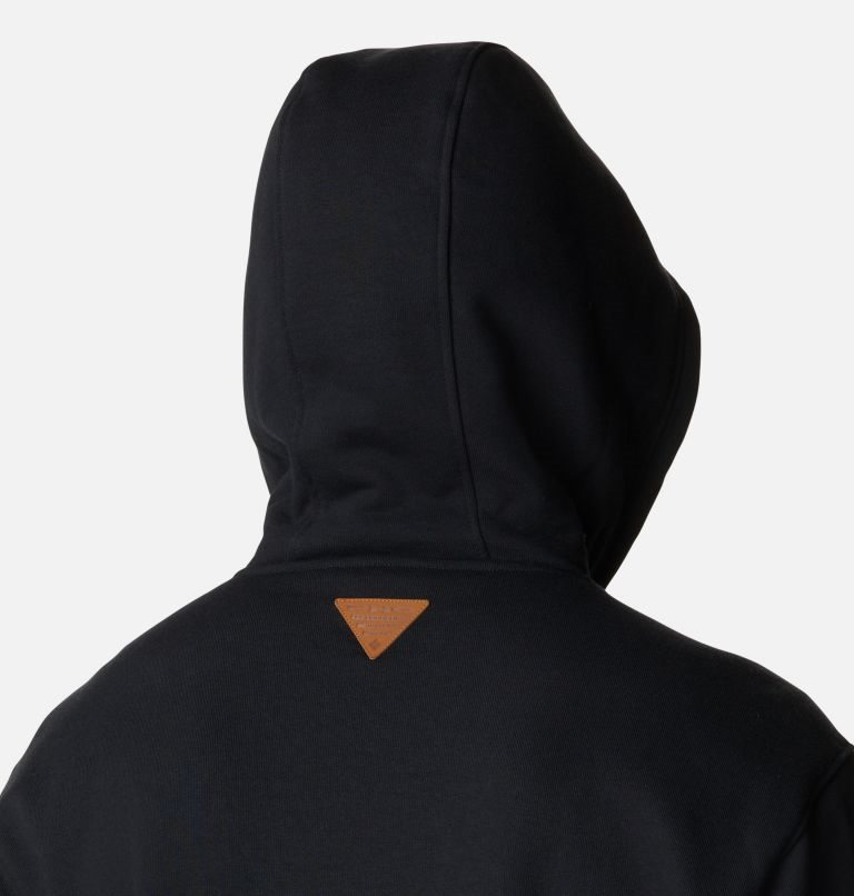 Men's Columbia Roughtail Sherpa Lined Field Hoodie Black | CA-UAC43