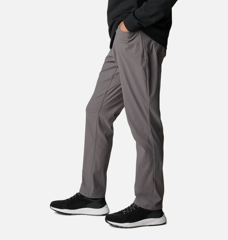 Men's Columbia Royce Range Pants Dark Grey | CA-EC3L4
