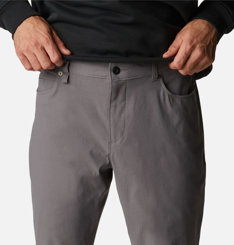 Men's Columbia Royce Range Pants Dark Grey | CA-EC3L4