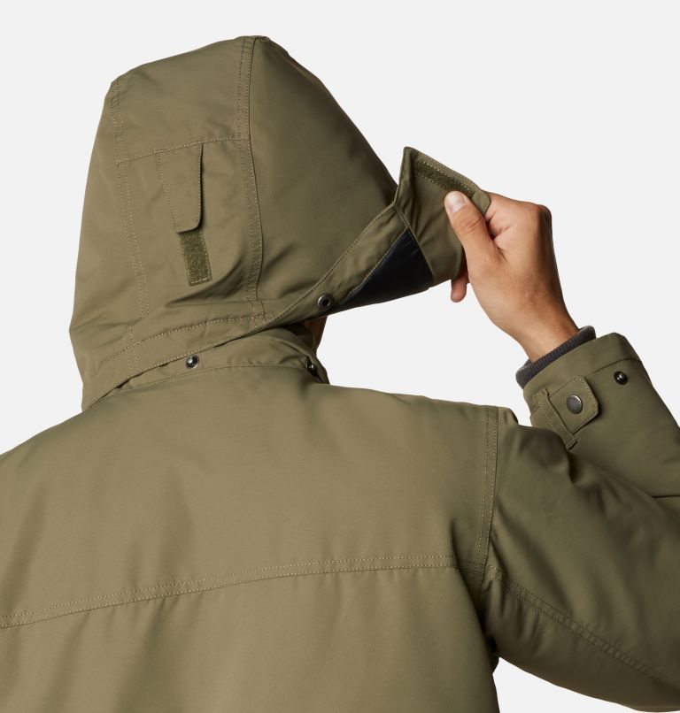 Men's Columbia Rugged Path Parka Jackets Olive | CA-HA14L