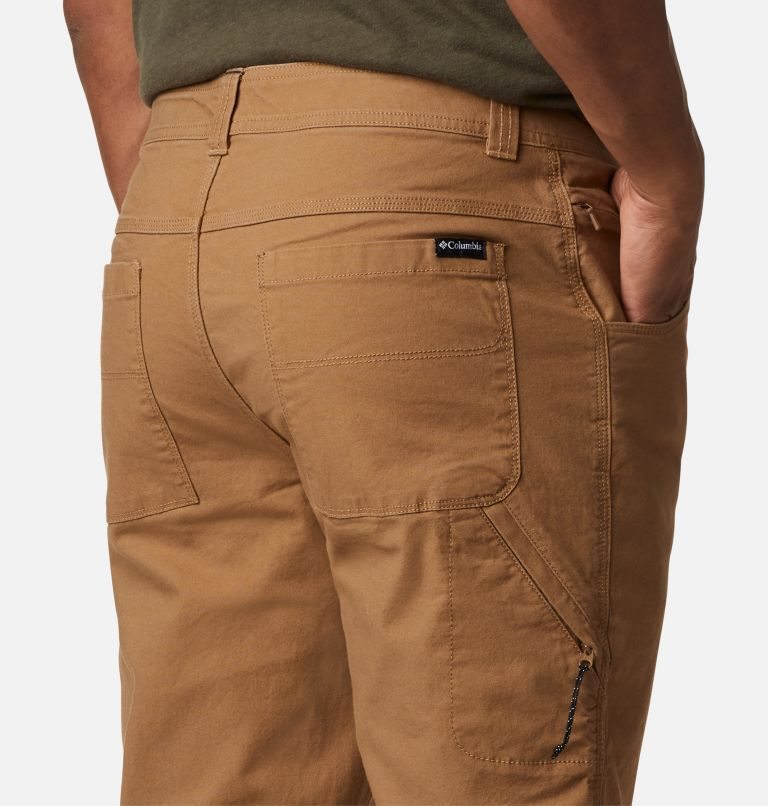 Men's Columbia Rugged Ridge Outdoor Hiking Pants Brown | CA-S4850