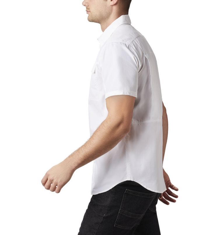 Men's Columbia Silver Ridge 2.0 Short Sleeve Shirts White | CA-LAL10