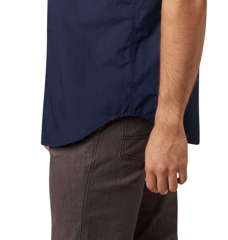 Men's Columbia Silver Ridge 2.0 Short Sleeve Shirts Navy | CA-X8L15