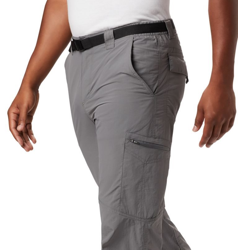 Men's Columbia Silver Ridge Cargo Pants Dark Grey | CA-I1CAL