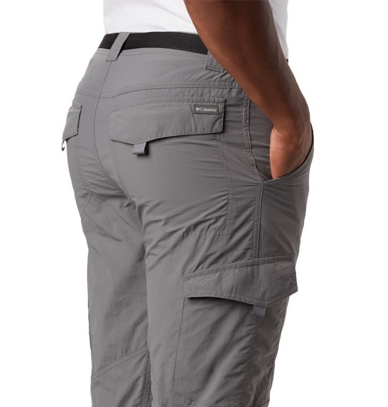 Men's Columbia Silver Ridge Cargo Pants Dark Grey | CA-I1CAL