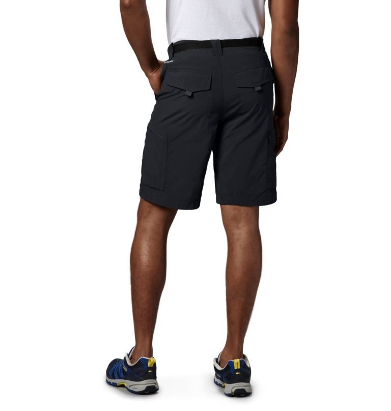 Men's Columbia Silver Ridge Cargo Shorts Black | CA-M4A86