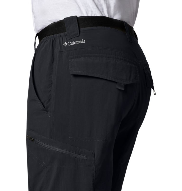 Men's Columbia Silver Ridge Cargo Shorts Black | CA-M4A86