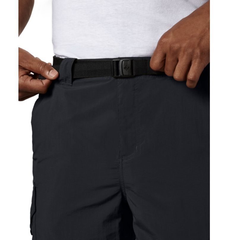 Men's Columbia Silver Ridge Cargo Shorts Black | CA-M4A86