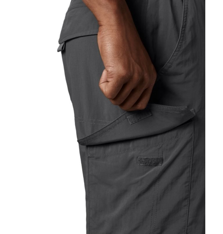 Men's Columbia Silver Ridge Cargo Shorts Dark Grey | CA-Z1L8A