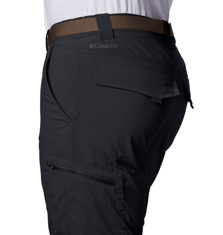 Men's Columbia Silver Ridge Convertible Pants Black | CA-C3541