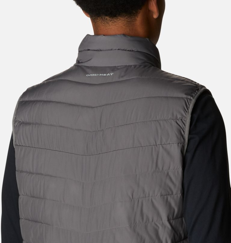 Men's Columbia Slope Edge Vest Grey | CA-WL1A5