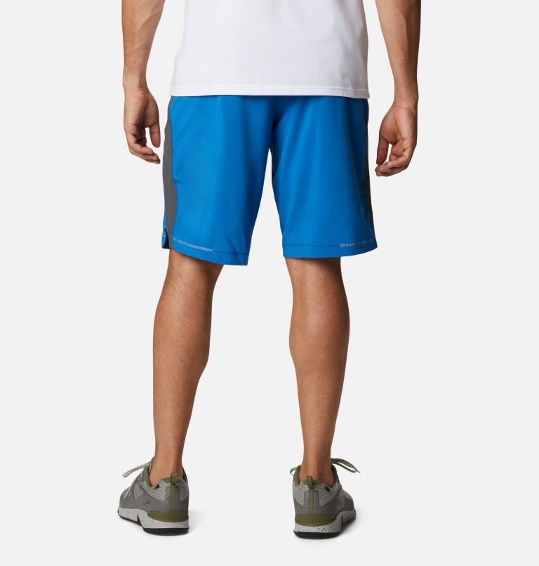 Men's Columbia Stealth Camp Active Short Shorts Blue | CA-N634C