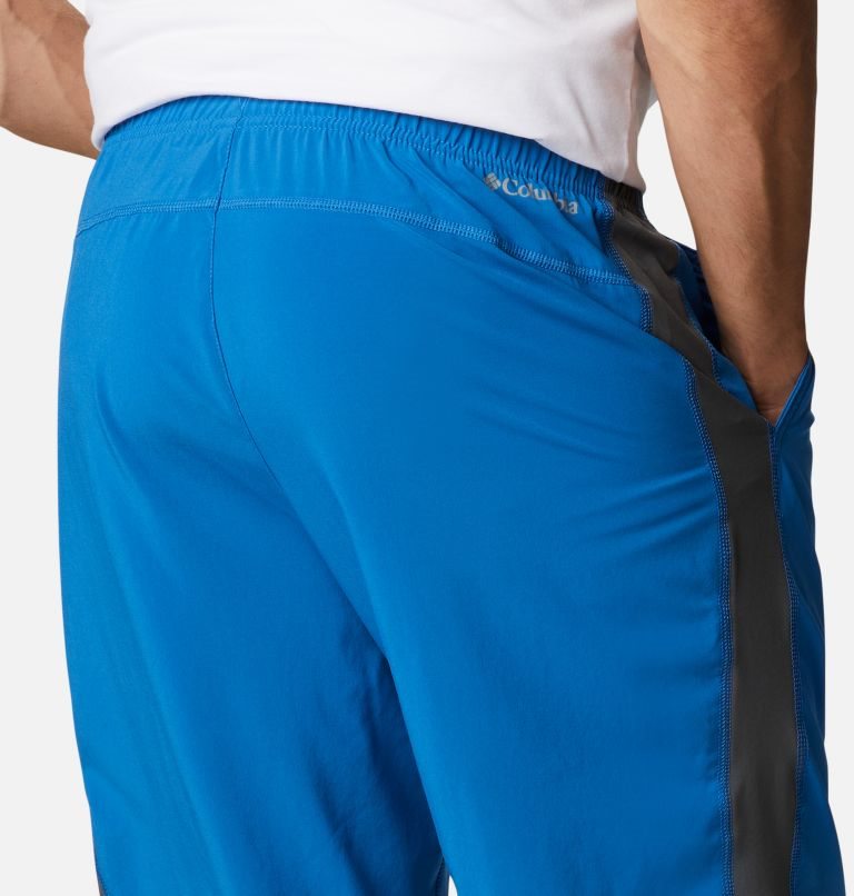 Men's Columbia Stealth Camp Active Short Shorts Blue | CA-N634C