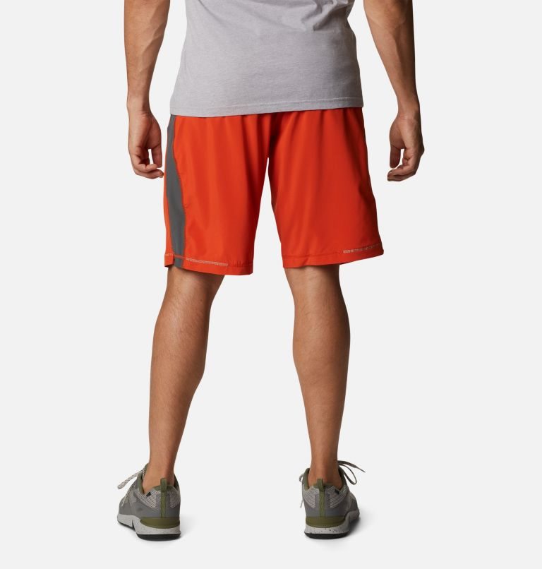Men's Columbia Stealth Camp Active Short Shorts Orange | CA-YL435