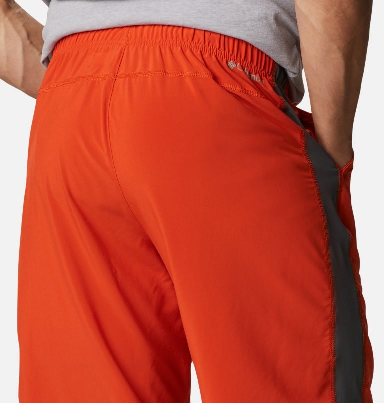 Men's Columbia Stealth Camp Active Short Shorts Orange | CA-YL435